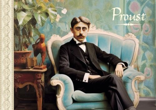 Cahier illustré Proust • Gwenaelle Trolez