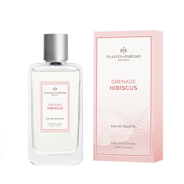 EAU DE TOILETTE  100ml Grenade Hibiscus • Plantes et parfums de Provence