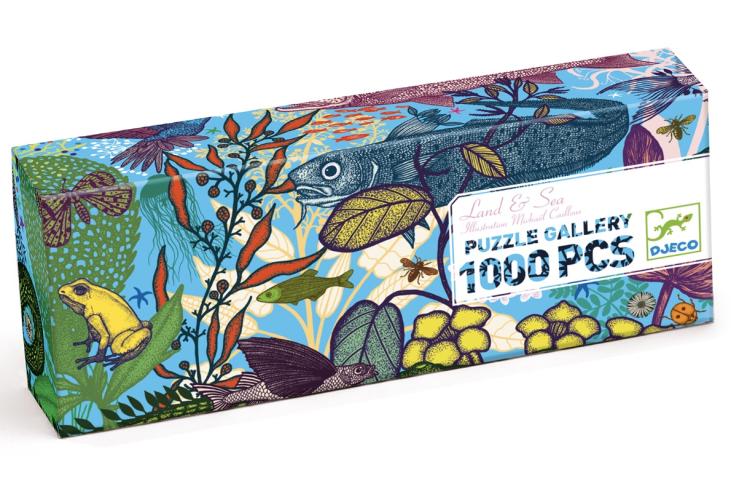 Puzzle Land and Sea 1000 pièces • Djeco
