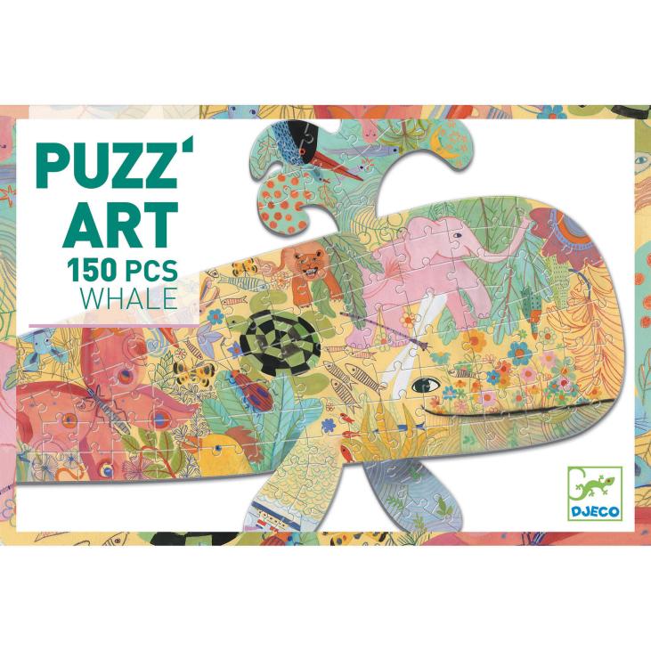 PUZZLE Whale - 150 pcs • Djeco