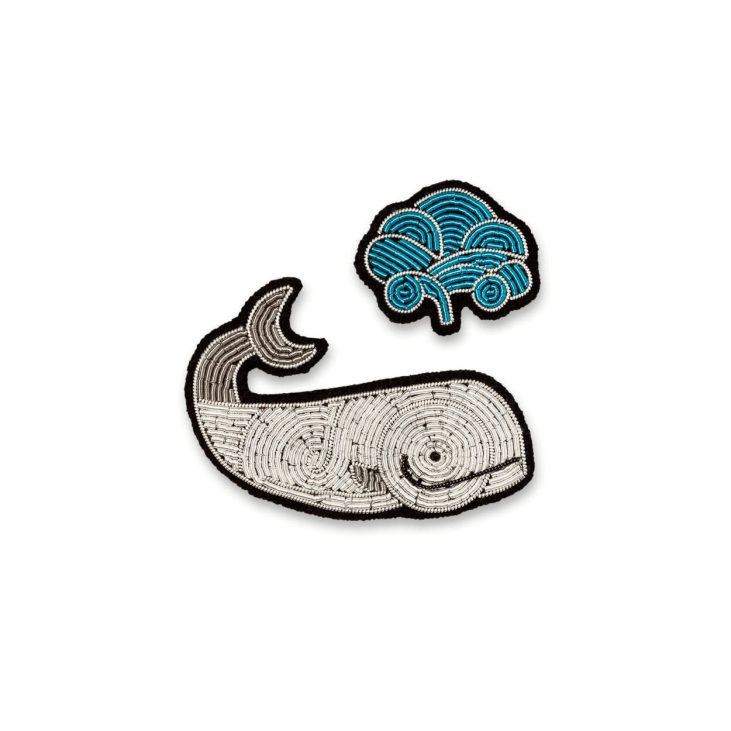 Broche baleine Moby Dick • Macon & lesquoy