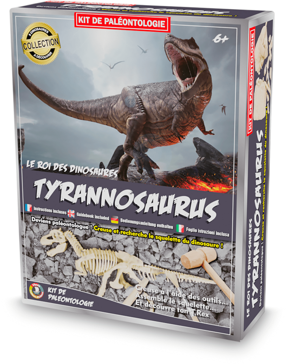 Kit Paléontologie •T.Rex + 6 ans • Ulysse