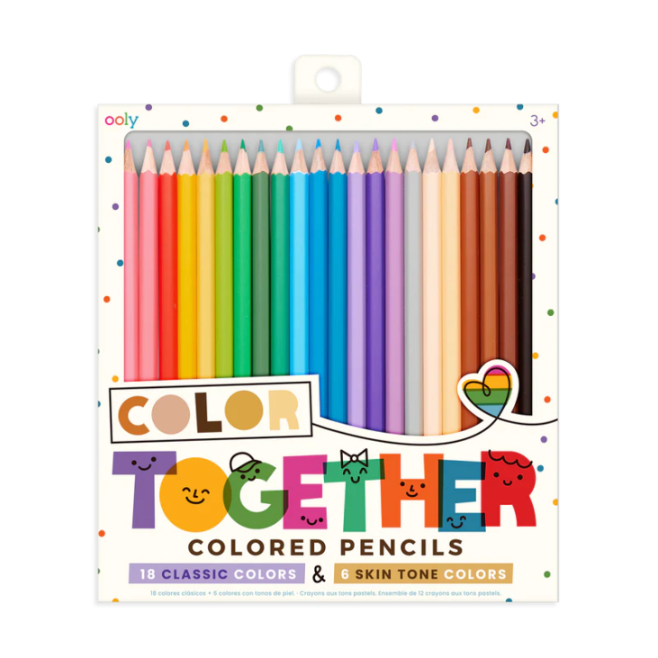 Étui de 24 crayons de couleurs • Ooly