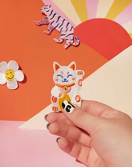 Patch thermocollant Lucky cat