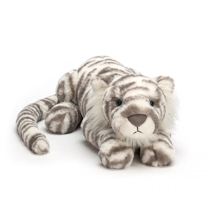 Peluche tigre des neiges Sacha snow tiger • Jellycat