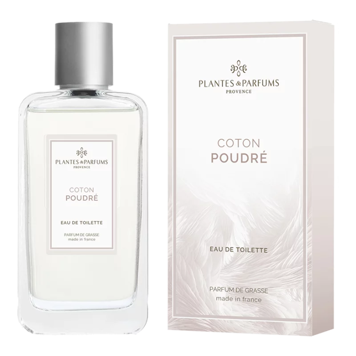 Eau de Toilette Coton Poudré 100ml • Plantes et parfums de Provence