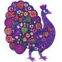 Puzzle Puzz'Art Peacock -500 pcs • Djeco