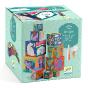 Cubes Empilables gigognes Animaux Sauvages + 12 mois • Djeco