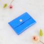 Pochette porte-cartes BALI • Bohm Paris Bohm Couleurs : Bleu majestic