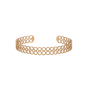 Bracelet Jonc Maria ajustable acier inoxydable doré • Ikita bijoux