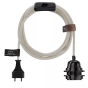 Câble lampe Baladeuse 4,5m • Hoopzi Hoopzi cable couleur : Lin natutel