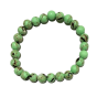 Bracelet enfant en pierre naturelle 6mm • As de FanFan AS DE FANFAN Bracelet pierre : Howlite coquillage vert